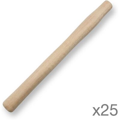 PEEWIT Zestaw x25 TRZONKÓW DREWNIANYCH do młotka 50 cm rękojeść UNIWERSALNY UCHWYT PEEWIT Zestaw x25 TRZONKÓW DREWNIANYCH do młotka 50 cm rękojeść UNIWERSALNY UCHWYT