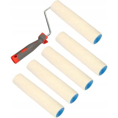 Kotarbau ZESTAW ZAPAS 5X WAŁEK MALARSKI WELUR UCHWYT 250MM Kotarbau ZESTAW ZAPAS 5X WAŁEK MALARSKI WELUR UCHWYT 250MM