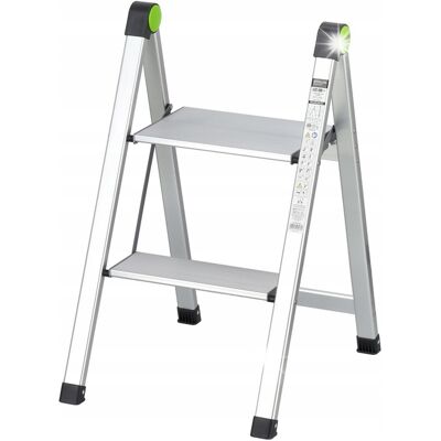 STALCO DRABINA DRABINKA DOMOWA SKŁADANA MINI SLIM 2-STOPNIE BEZ UCHWYTU 150 KG STALCO DRABINA DRABINKA DOMOWA SKŁADANA MINI SLIM 2-STOPNIE BEZ UCHWYTU 150 KG