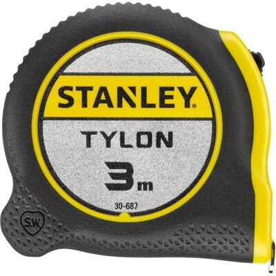 Stanley Tylon Taśma Miernicza 3 M, Hak Tru-Zero, Klips Do Paska Stanley Tylon Taśma Miernicza 3 M, Hak Tru-Zero, Klips Do Paska