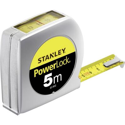 Taśma Miernicza Stanley Powerlock 5 M Z Okienkiem, 19 Mm Taśma Miernicza Stanley Powerlock 5 M Z Okienkiem, 19 Mm