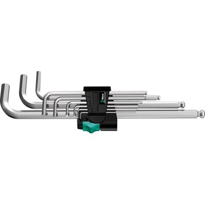 Wera 950/9 Hex-Plus 1 Klucze Imbusowe 9 Szt. Zestaw Metryczny Wera 950/9 Hex-Plus 1 Klucze Imbusowe 9 Szt. Zestaw Metryczny