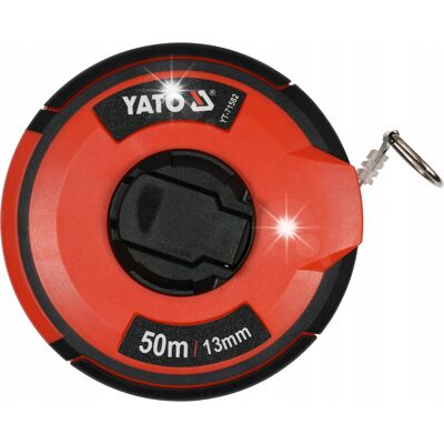 YATO TAŚMA MIERNICZA STALOWA 50M x 13MM YATO TAŚMA MIERNICZA STALOWA 50M x 13MM