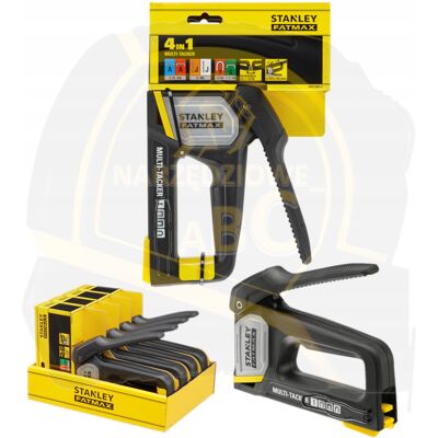 Zszywacz Wielofunkcyjny I Gwoździarka 4w1 Fmht70401-0 Stanley Fatmax Zszywacz Wielofunkcyjny I Gwoździarka 4w1 Fmht70401-0 Stanley Fatmax