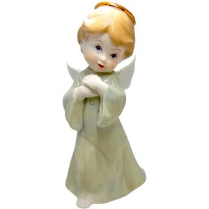 ART Figurka Aniołek Porcelana Zielony 19Cm 2497F ART Figurka Aniołek Porcelana Zielony 19Cm 2497F