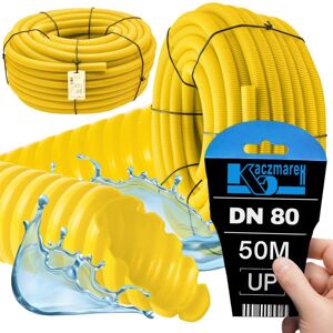 RURA DRENARSKA DN80 WĄŻ DRENARSKI PVC TYP UP SZCZELNA FI 80 50M KACZMAREK RURA DRENARSKA DN80 WĄŻ DRENARSKI PVC TYP UP SZCZELNA FI 80 50M KACZMAREK