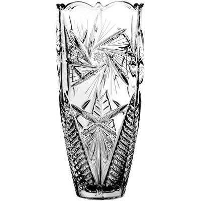 Crystal Julia Wazon kryształowy Młynek 30 cm Crystal Julia Wazon kryształowy Młynek 30 cm