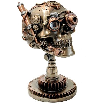 CZASZKA STEAMPUNK NA STELAŻU Z TRYBÓW VERONESE CZASZKA STEAMPUNK NA STELAŻU Z TRYBÓW VERONESE