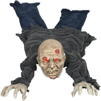 Homcom Dekoracja Halloween Zombie 1,40 m z świecącymi oczami Homcom Dekoracja Halloween Zombie 1,40 m z świecącymi oczami