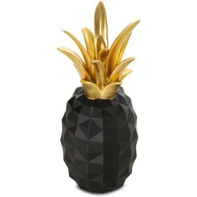 Figurka dekoracyjna Estel 1 10x25 Ananas czarna złota 01 Eurofirany Figurka dekoracyjna Estel 1 10x25 Ananas czarna złota 01 Eurofirany