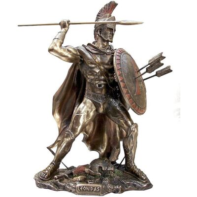 Veronese FIGURKA LEONIDAS KRÓL SPARTY BOHATER SPOD TERMOPIL SYMBOL ODWAGI Veronese FIGURKA LEONIDAS KRÓL SPARTY BOHATER SPOD TERMOPIL SYMBOL ODWAGI