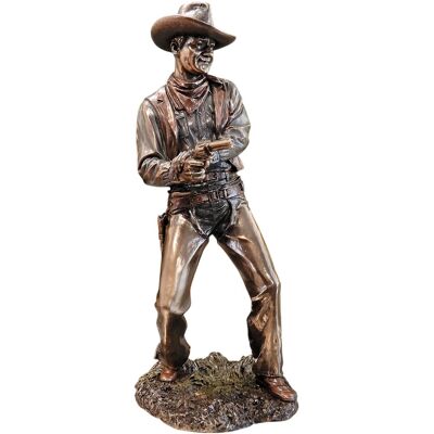 Veronese KOWBOJ REWOLWEROWIEC Z KOLTEM PIĘKNA FIGURKA W STYLU JOHN WAYNE Veronese KOWBOJ REWOLWEROWIEC Z KOLTEM PIĘKNA FIGURKA W STYLU JOHN WAYNE
