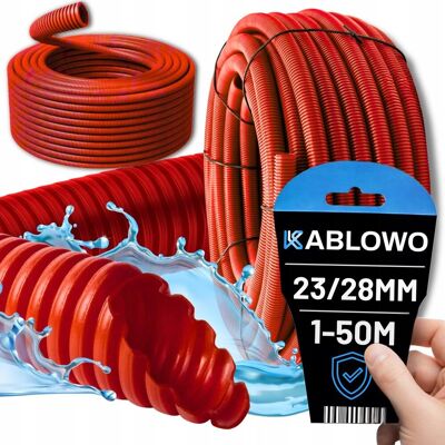 INGREMIO PESZEL DO ZIEMI KABLI RURA KARBOWANA OSŁONOWA ZIEMNA PE-HD 320N 23/28MM 1M INGREMIO PESZEL DO ZIEMI KABLI RURA KARBOWANA OSŁONOWA ZIEMNA PE-HD 320N 23/28MM 1M