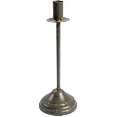 Belldeco Rustic green Świecznik 1 metalowy Belldeco Rustic green Świecznik 1 metalowy