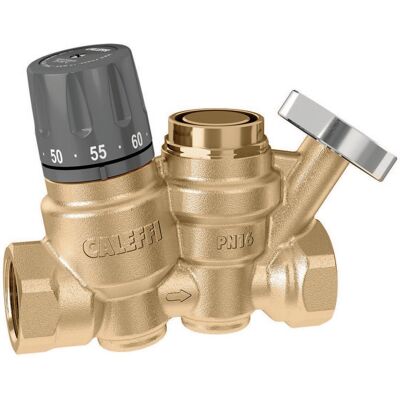 Regulator termostatyczny Caleffi z automatyczną dezynfekcją termiczną Regulator termostatyczny Caleffi z automatyczną dezynfekcją termiczną