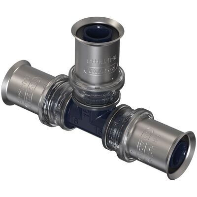 Wavin - Tigris K5 Tee 32mm - Wielowarstwowy - Złącze zaciskowe - Złączka rurowa Wavin - Tigris K5 Tee 32mm - Wielowarstwowy - Złącze zaciskowe - Złączka rurowa