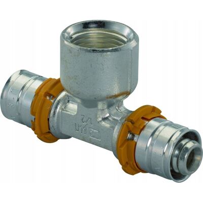 T-łącznik Uponor MLC 50x1x50 - Mosiądz T-łącznik Uponor MLC 50x1x50 - Mosiądz