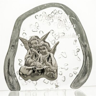 Crystal Julia Pamiątka Chrztu Świętego 03686JULIA Crystal Julia Pamiątka Chrztu Świętego 03686JULIA