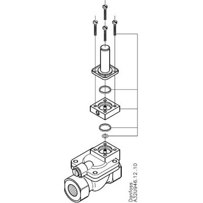 Danfoss Zespół Ręcznego Otwierania Do Zaworów Ev220b - Stal Nierdzewna Danfoss Zespół Ręcznego Otwierania Do Zaworów Ev220b - Stal Nierdzewna