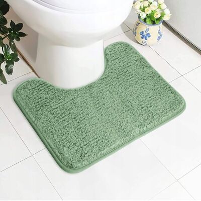 Inny producent Mata Łazienkowa 50x40cm Antypoślizgowa Zielona Puchata Chłonna Dywanik Inny producent Mata Łazienkowa 50x40cm Antypoślizgowa Zielona Puchata Chłonna Dywanik
