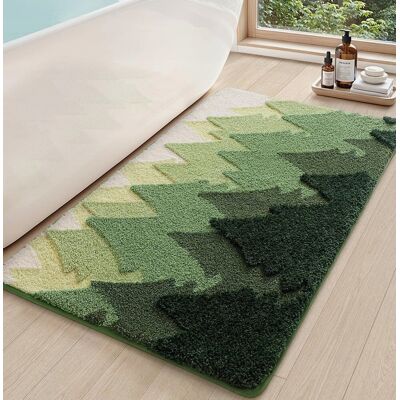 Inny producent Mata Łazienkowa 60x110cm Zielona Miękka Chłonna Antypoślizgowa Dywanik Inny producent Mata Łazienkowa 60x110cm Zielona Miękka Chłonna Antypoślizgowa Dywanik