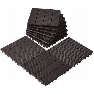 PŁYTKI TARASOWE VEVOR 10 SZT 30X30 CM WODOODPORNE ANTYPOŚLIZGOWE MOCNE PŁYTKI TARASOWE VEVOR 10 SZT 30X30 CM WODOODPORNE ANTYPOŚLIZGOWE MOCNE