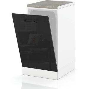 Hurtownia Mebli Front Do Zabudowy Zmywarki 45cm Szafka Kuchenna Spremium Czarny Połysk Hurtownia Mebli Front Do Zabudowy Zmywarki 45cm Szafka Kuchenna Spremium Czarny Połysk