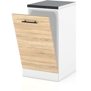 Hurtownia Mebli Front Do Zabudowy Zmywarki 45cm Szafka Kuchenna Spremium Dąb Sonoma Hurtownia Mebli Front Do Zabudowy Zmywarki 45cm Szafka Kuchenna Spremium Dąb Sonoma