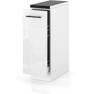 Hurtownia Mebli Szafka Kuchenna Stojąca Z Blatem Szafka Cargo 20cm Spremium Biały Połysk Hurtownia Mebli Szafka Kuchenna Stojąca Z Blatem Szafka Cargo 20cm Spremium Biały Połysk