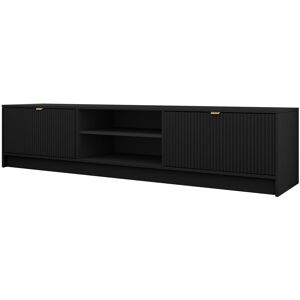 Szafka RTV Comfivo J101 - Czarny - 180x40x40cm Szafka RTV Comfivo J101 - Czarny - 180x40x40cm