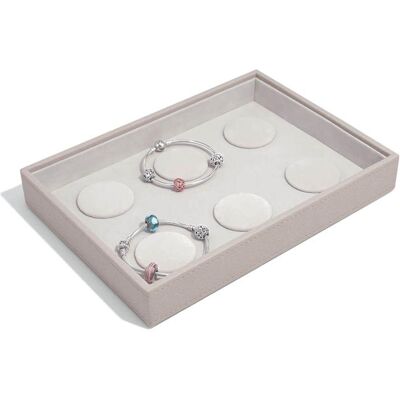 Organizer na 6 bransoletek charms (taupe) Classic Stackers Organizer na 6 bransoletek charms (taupe) Classic Stackers