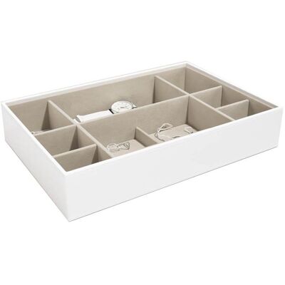 Organizer na zegarki i akcesoria (biały) Supersize Stackers Organizer na zegarki i akcesoria (biały) Supersize Stackers