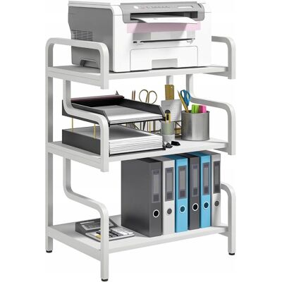 Inny producent Regał STOLIK REGAŁ SZAFKA 3 POZIOMOWA WYTRZYMAŁA 55 x 77 x 40 cm biały Inny producent Regał STOLIK REGAŁ SZAFKA 3 POZIOMOWA WYTRZYMAŁA 55 x 77 x 40 cm biały