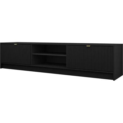 Szafka RTV Comfivo J101 - Czarny - 180x40x40cm Szafka RTV Comfivo J101 - Czarny - 180x40x40cm