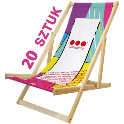 Cinta Punto 20x LEŻAK DREWNIANY REKLAMOWY Z DOWOLNYM NADRUKIEM DLA FIRM LOGO TEKST GRAFIKA Cinta Punto 20x LEŻAK DREWNIANY REKLAMOWY Z DOWOLNYM NADRUKIEM DLA FIRM LOGO TEKST GRAFIKA
