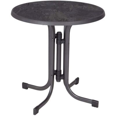 Dajar 22958 STÓŁ OGRODOWY SKŁADANY ANTRACYT 85 CM PATIO Dajar 22958 STÓŁ OGRODOWY SKŁADANY ANTRACYT 85 CM PATIO
