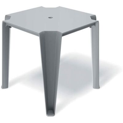 PROSPERPLAST 344012 Stół stolik ogrodowy Lottie Light Gray 77,5 x 77,5 cm FERNE PROSPERPLAST 344012 Stół stolik ogrodowy Lottie Light Gray 77,5 x 77,5 cm FERNE