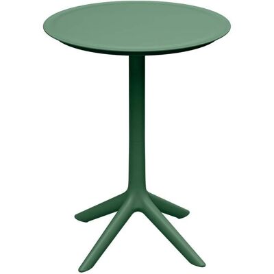 PROSPERPLAST 344062 Stolik ogrodowy okrągły Rimo Pine Green 57 cm FERNE PROSPERPLAST 344062 Stolik ogrodowy okrągły Rimo Pine Green 57 cm FERNE