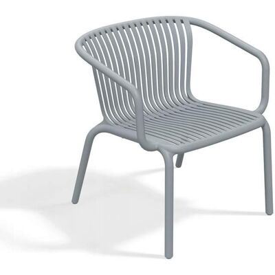 PROSPERPLAST 344068 Fotel Krzesło Ogrodowe Szare Brene Gray Ferne Prospelplast PROSPERPLAST 344068 Fotel Krzesło Ogrodowe Szare Brene Gray Ferne Prospelplast