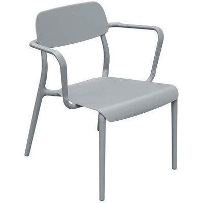 PROSPERPLAST 344129 Fotel Krzesło Ogrodowe Szare Rimo Agate Gray Ferne PROSPERPLAST 344129 Fotel Krzesło Ogrodowe Szare Rimo Agate Gray Ferne