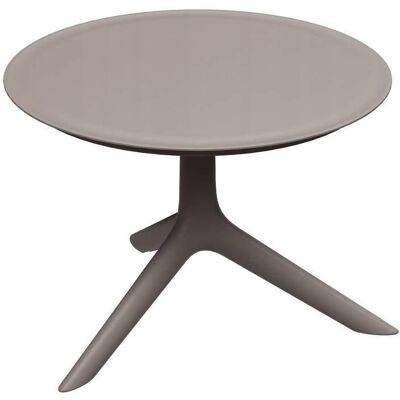 PROSPERPLAST 344133 Stolik ogrodowy kawowy brązowy Rimo Earthy 57 cm FERNE PROSPERPLAST 344133 Stolik ogrodowy kawowy brązowy Rimo Earthy 57 cm FERNE