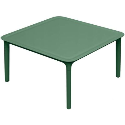 PROSPERPLAST 344142 Stolik ogrodowy kawowy zielony 77,5 x 77,5 cm Rimo Pine Green FERNE PROSPERPLAST 344142 Stolik ogrodowy kawowy zielony 77,5 x 77,5 cm Rimo Pine Green FERNE