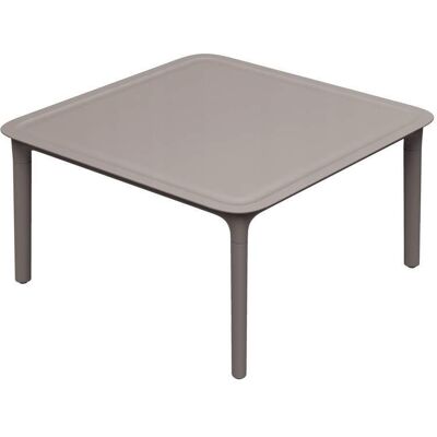 PROSPERPLAST 344143 Stolik ogrodowy kawowy Rimo Toupe 77,5 x 77,5 cm FERNE PROSPERPLAST 344143 Stolik ogrodowy kawowy Rimo Toupe 77,5 x 77,5 cm FERNE