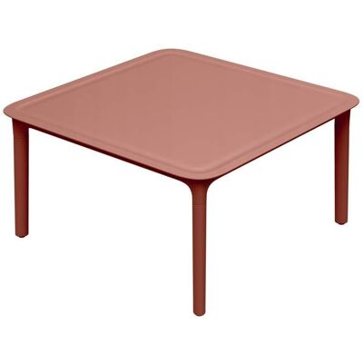 PROSPERPLAST 344145 Stolik ogrodowy kawowy 77,5 x 77,5 cm Rimo Burnt Brick FERNE PROSPERPLAST 344145 Stolik ogrodowy kawowy 77,5 x 77,5 cm Rimo Burnt Brick FERNE
