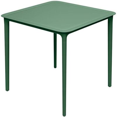 PROSPERPLAST 344147 Stół ogrodowy kwadratowy 77,5 x 77,5 cm Rimo Pine Green FERNE PROSPERPLAST 344147 Stół ogrodowy kwadratowy 77,5 x 77,5 cm Rimo Pine Green FERNE