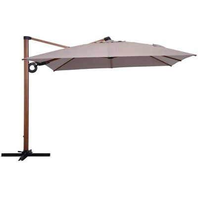 47421 Parasol ogrodowy Termoli 3 x 3 m szary PATIO 47421 Parasol ogrodowy Termoli 3 x 3 m szary PATIO