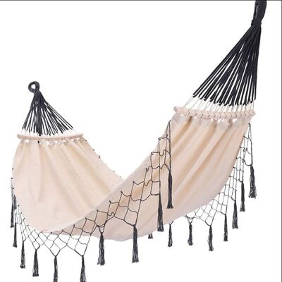 ALTERA BAWEŁNIANY DUŻY HAMAK W STYLU BOHO DOM i OGRÓD PLECIONE FRĘDZLE ELEGANCKI ALTERA BAWEŁNIANY DUŻY HAMAK W STYLU BOHO DOM i OGRÓD PLECIONE FRĘDZLE ELEGANCKI