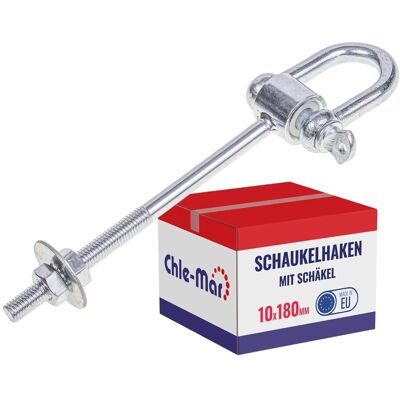 Chle-Mar Hak Do Huśtawki Z Szeklą Ø 10 Mm Mocowanie Chle-Mar Hak Do Huśtawki Z Szeklą Ø 10 Mm Mocowanie