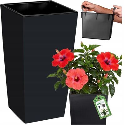 Prosperplast Urbi 26,6L Kwadratowy Doniczka - Plastikowy Kontener Ogrodowy Prosperplast Urbi 26,6L Kwadratowy Doniczka - Plastikowy Kontener Ogrodowy