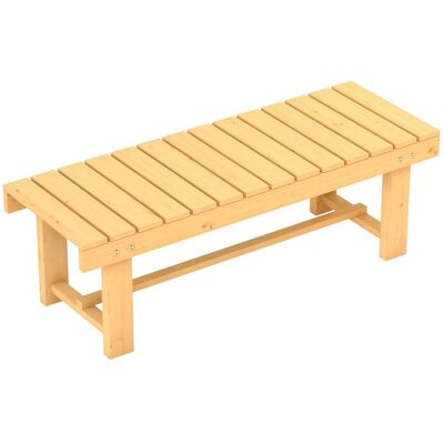 Drewniana ławka ogrodowa Outsunny 2-osobowa, odporna na warunki atmosferyczne, meble ogrodowe z farbą wodoodporną, ławka parkowa o nośności 250 kg, .. Drewniana ławka ogrodowa Outsunny 2-osobowa, odporna na warunki atmosferyczne, meble ogrodowe z farbą wodoodporną, ławka parkowa o nośności 250 kg, ..